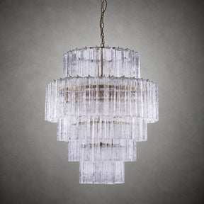 Chandelier  Rina Firenze Tiered Glass Tube