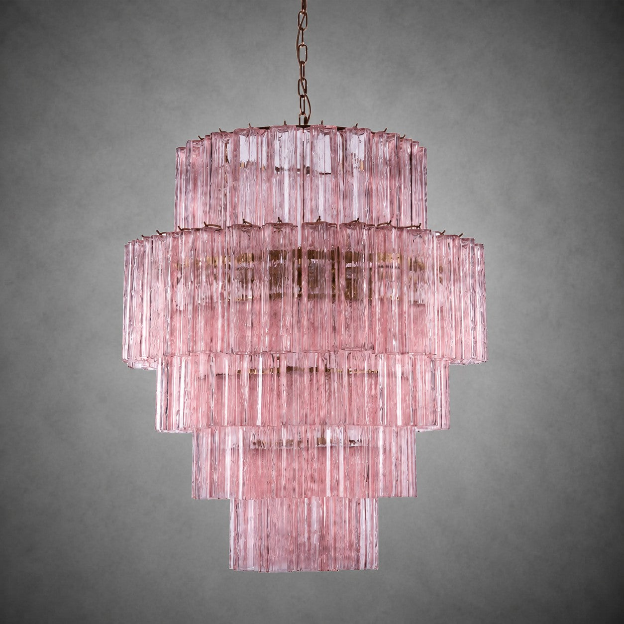 Chandelier  Rina Firenze Tiered Glass Tube