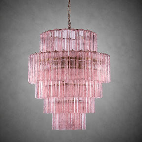 Chandelier  Rina Firenze Tiered Glass Tube