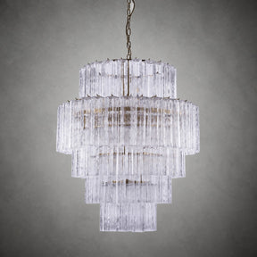 Chandelier  Rina Firenze Tiered Glass Tube