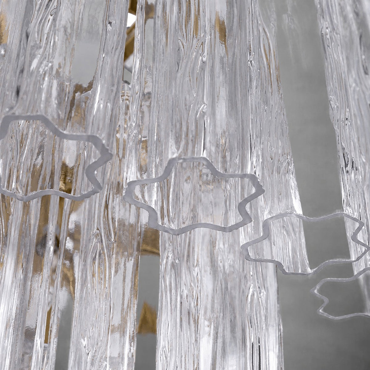 Chandelier  Rina Firenze Tiered Glass Tube