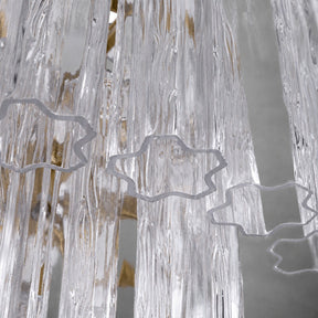 Chandelier  Rina Firenze Tiered Glass Tube