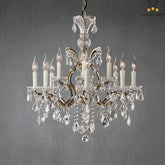 Roco Crystal Round Chandelier 28″