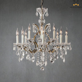 Roco Crystal Round Chandelier 28″