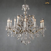 Roco Crystal Round Chandelier 33″