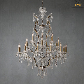 Roco Crystal Round Chandelier 40″