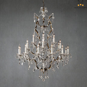 Roco Crystal Round Chandelier 40″