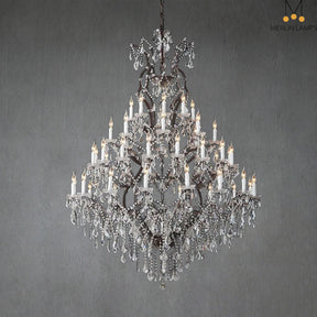 Roco Crystal Round Chandelier 60″
