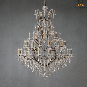 Roco Crystal Round Chandelier 60″