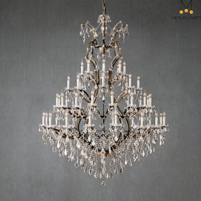 Roco Crystal Round Chandelier 60″