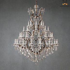 Roco Crystal Round Chandelier 60″