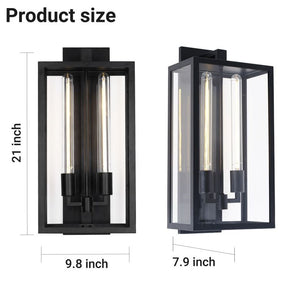 Rondu Outdoor Vintage Wall Sconce