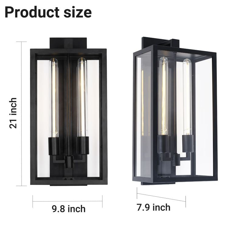 Rondu Outdoor Vintage Wall Sconce