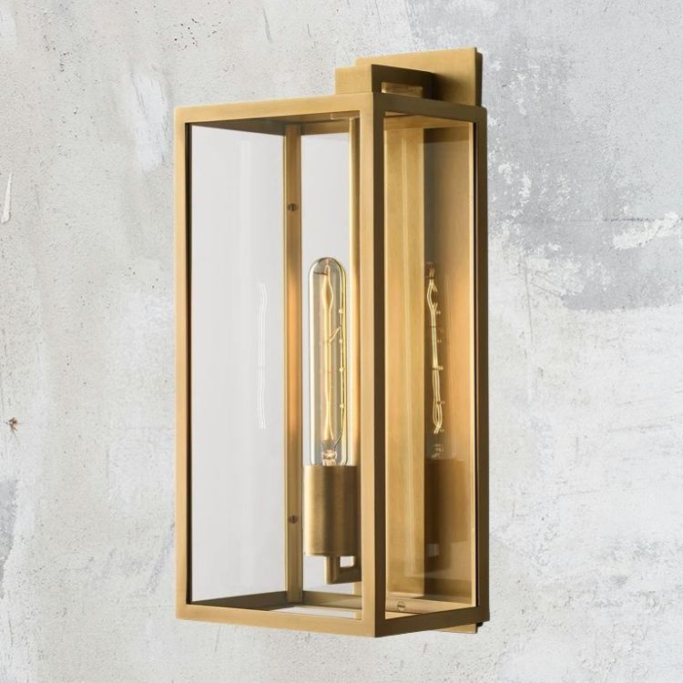 Rondu Outdoor Vintage Wall Sconce