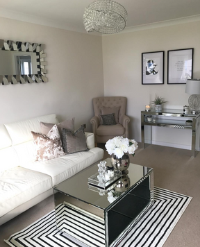 Round Crystal Ring Chandelier in Silver/Gold Finish for Lowg-ceiling