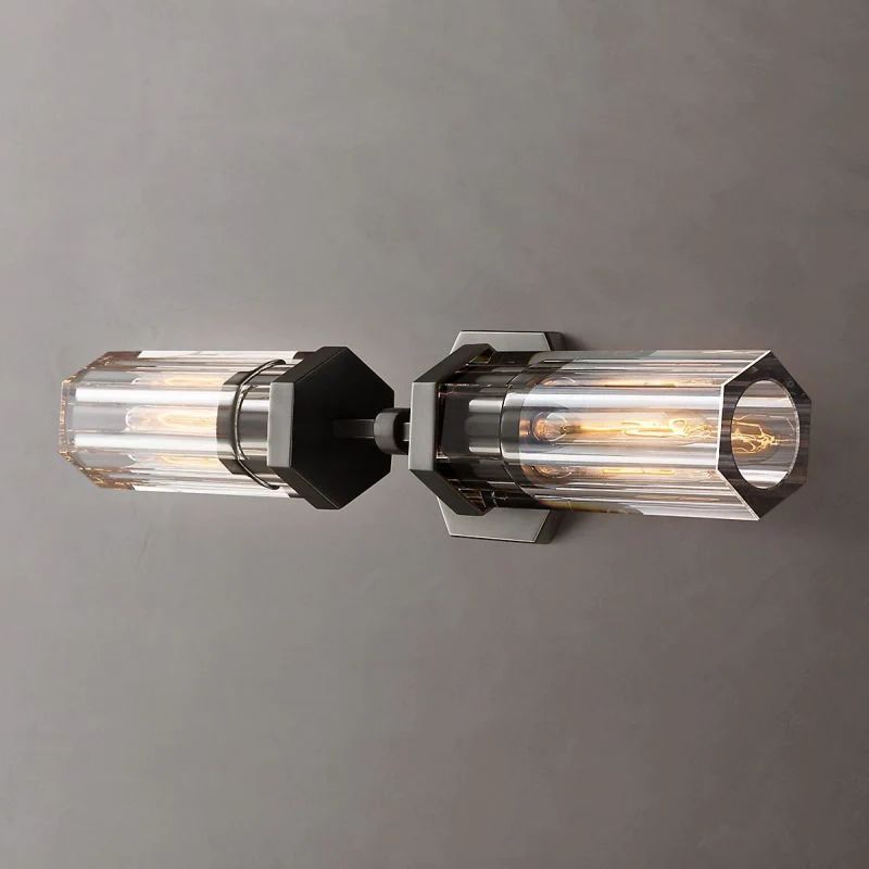 Roval Hexagonal Linear Short Wall Sconce
