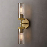 Roval Hexagonal Linear Short Wall Sconce