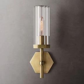 Roval Hexagonal Short Wall Sconce