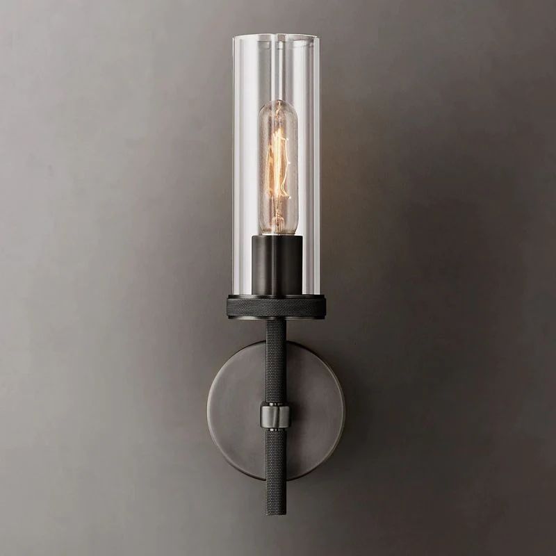 Roval Round Short Wall Sconce