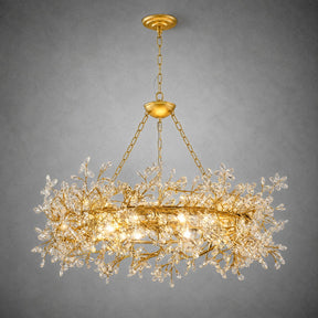 Rowan Twig Modern Round Chandelier 39"D