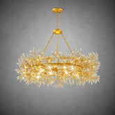 Rowan Twig Round Pendant 31.5"D