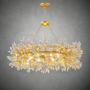 Rowan Twig Round Pendant 31.5"D