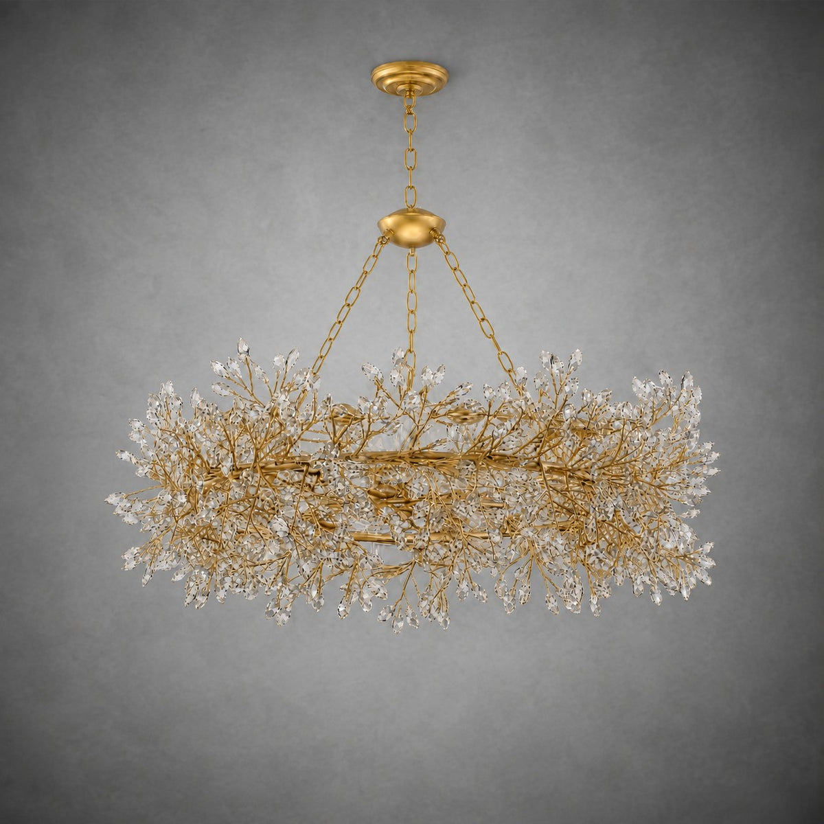Rowan Twig Round Pendant 31.5"D