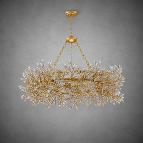 Rowan Twig Round Pendant 31.5"D