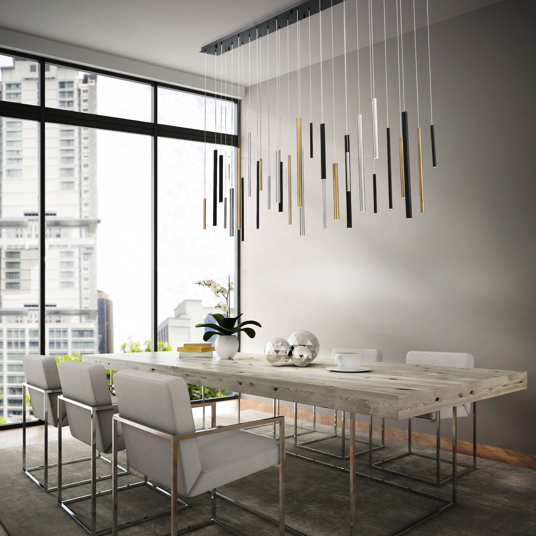 Santana Linear Multi Light Pendant