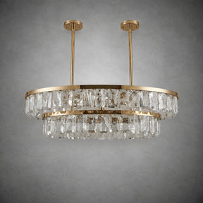 Selene Linear Crystal Chandelier