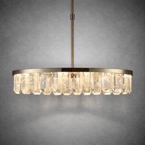Selene Linear Crystal Chandelier