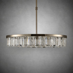 Selene Linear Crystal Chandelier