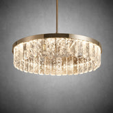 Selene Round Crystal Chandelier
