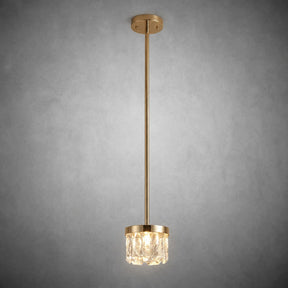 Selene Round Crystal Chandelier