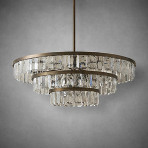 Selene Round Crystal Chandelier