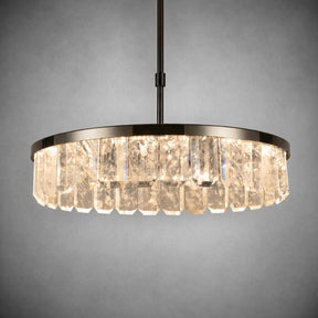 Selene Round Crystal Chandelier