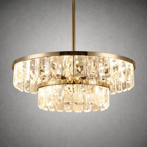 Selene Round Crystal Chandelier