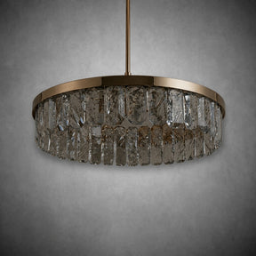 Selene Round Crystal Chandelier