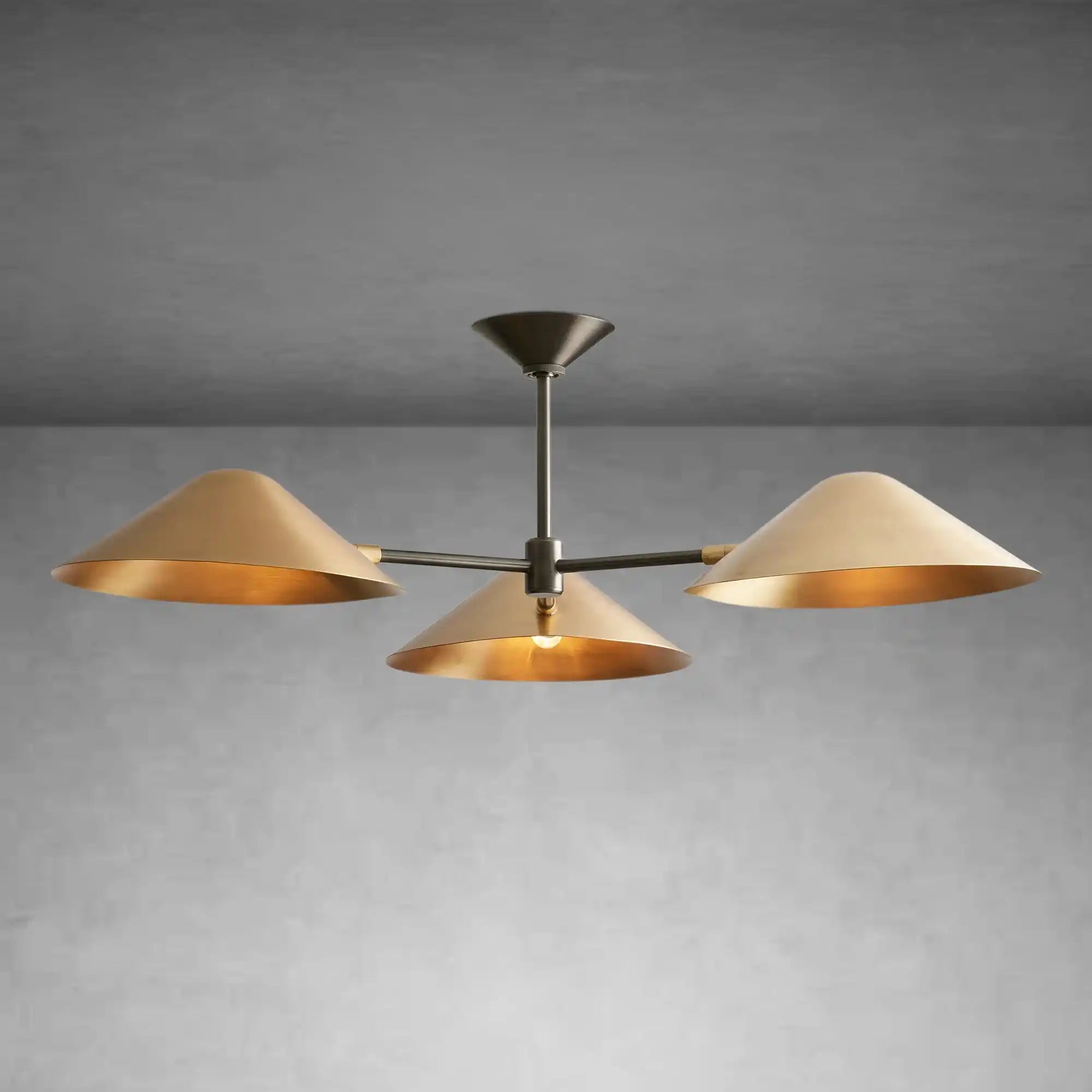 Merlin Lamps Simms Flush Mount