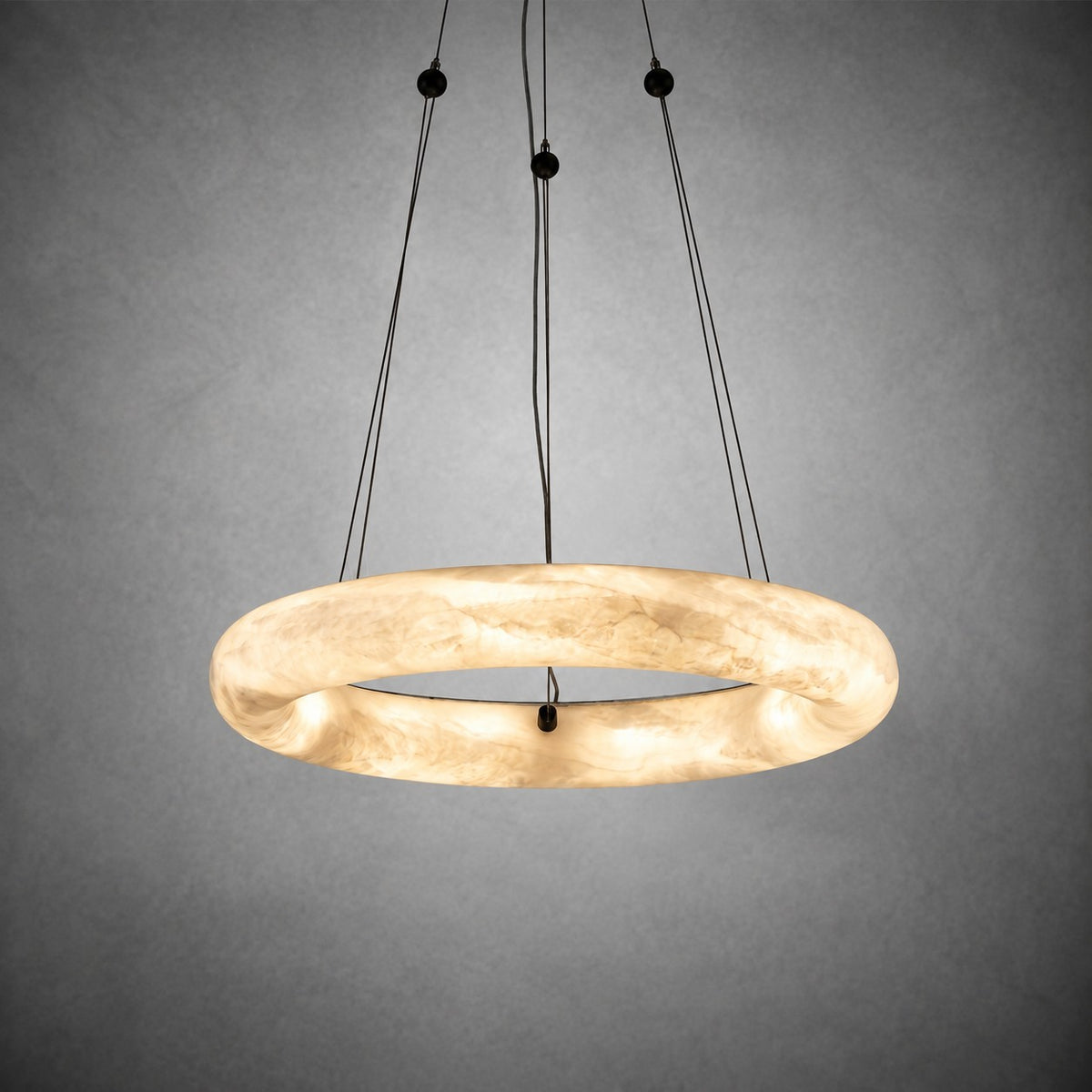 Single Ring Pendant Alabaster