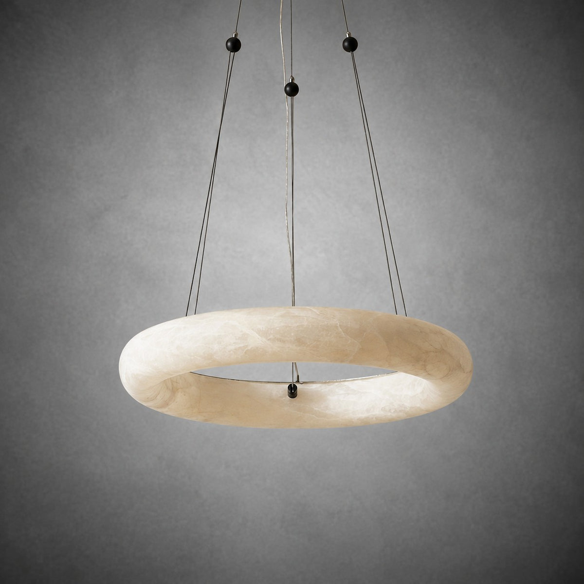 Single Ring Pendant Alabaster