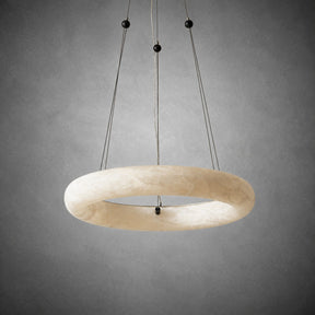 Single Ring Pendant Alabaster