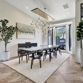 Solitaire Glass Linear Chandelier Lighting 37'' 50'' 70'' 87"W 120"W