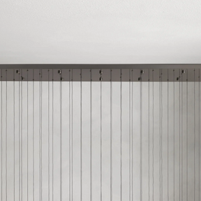 Solitaire Glass Linear Chandelier Lighting 37'' 50'' 70'' 87"W 120"W