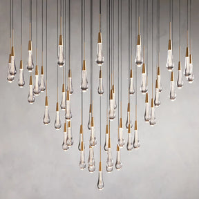 Solitaire Modern 17'' 24'' 36'' 58'' Round Chandelier Lighting