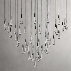 Solitaire Modern 17'' 24'' 36'' 58'' Round Chandelier Lighting