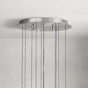 Solitaire Modern 17'' 24'' 36'' 58'' Round Chandelier Lighting