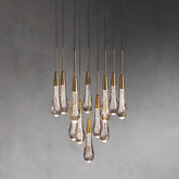 Solitaire Modern 17'' 24'' 36'' 58'' Round Chandelier Lighting