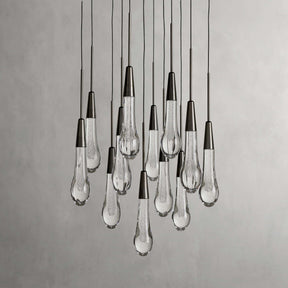 Solitaire Modern 17'' 24'' 36'' 58'' Round Chandelier Lighting