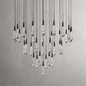 Solitaire Modern 17'' 24'' 36'' 58'' Round Chandelier Lighting